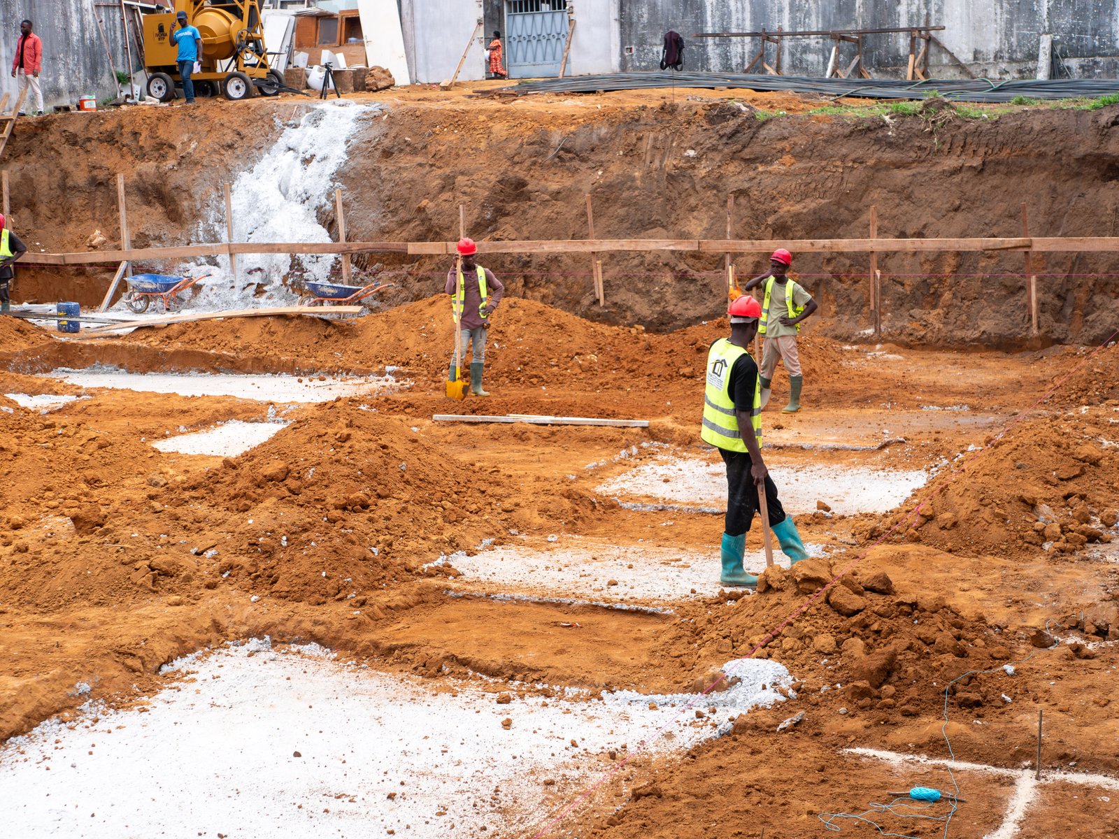 Travaux de terrassement et d’aménagement